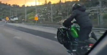 סופו של ה"ווילי": האישומים נגד רוכב אופנוע על הרמת-גלגל ואצבע משולשת