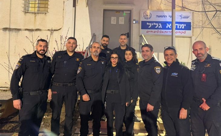 מפכ"ל דני לוי שוטרים קרית שמונה