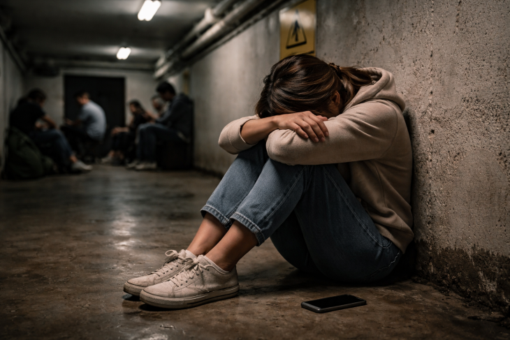 אונס אשה מקלט 