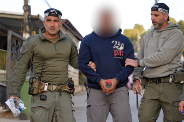 צפו: מעצרם של שמונה חשודים ברצח ואיל סעאידה בכפר שיבלי