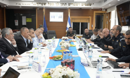 המפכ"ל נפגש במטה הארצי עם ראשי רשויות ערביות
