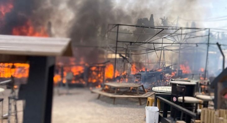 פיצה יולו שריפה פרדס חנה