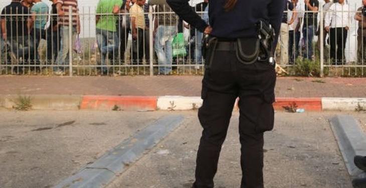 אילוסטרציה שוטרת נתי שוחט פלאש 90