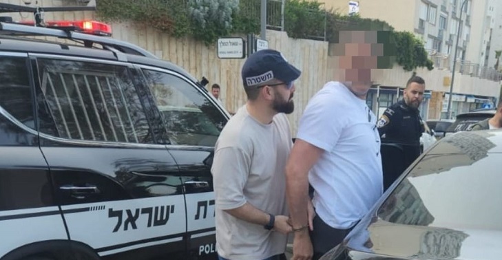 צילום קבלן שחשוד באונס