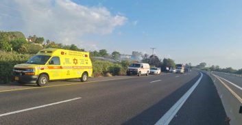 גופת גבר שרופה בשטח פתוח על כביש החוף ליד מעגן מיכאל