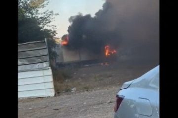 חשד: גבר נורה למוות והוצת בתוך משאית בג'ואריש