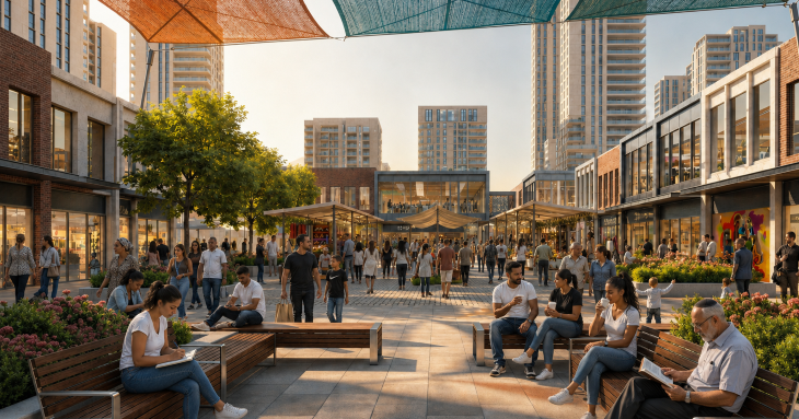 שדרות פינוי בינוי התחדשות (הדמיה: מנהל התכנון)