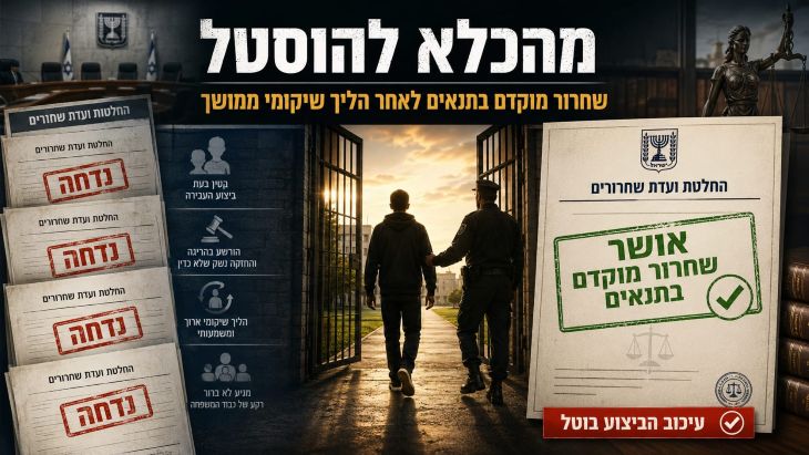 שחרור אסיר ועדת שחרורים 
