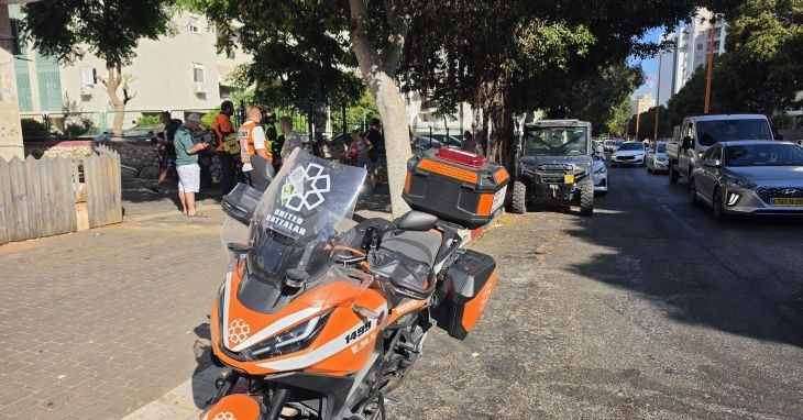 ירי אשדוד פצוע בינוני חיצונית