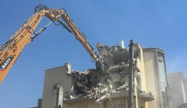הריסה ואדי ערה מעלה עירון 