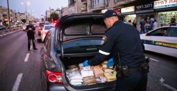 חשד: צעיר מהגלבוע ניסה להימלט ותקף שוטרים אחרי שמצאו סמים ברכבו