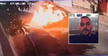 פרסום ראשון: העבריין אדם דפס ניצל מפיצוץ רכבו ברובע א' באשדוד