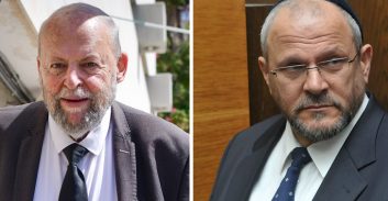 החשודים בפרשת הסתרת-הנכסים: דודי אפל, מיכאל קליינר והאחים איציק ויפה דיין