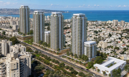 קפיצה לגובה בקריית-ים: הופקדה תוכנית למגדלים בני 32-40 קומות בשדרה הראשית