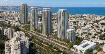 קפיצה לגובה בקריית-ים: הופקדה תוכנית למגדלים בני 32-40 קומות בשדרה הראשית