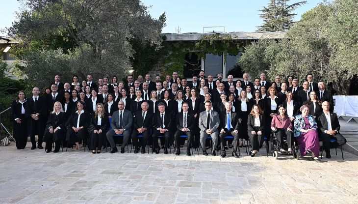 שופטים חדשים מונו בית הנשיא  