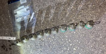 בין ירכא לאבו סנאן: שוטרים תפסו 10 רימוני רסס בזירת תאונה
