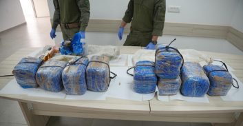 התצפיתניות זיהו והלוחמים עצרו ניסיון לייצוא כ-60 ק"ג חשיש בגבול ירדן