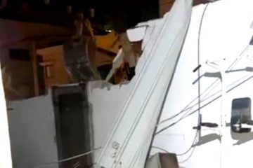 צפו: המשטרה הורסת את מתחם הבית של קוטייר עודה בג'לג'וליה