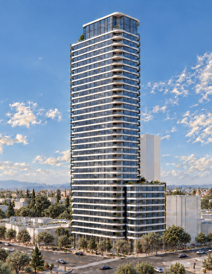 הוועדה המחוזית העניקה תוקף למגדל בן 50 קומות בלב רמת-גן