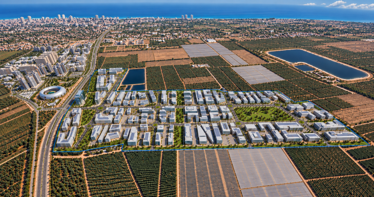הדמיה אזור תעשיה כברי 