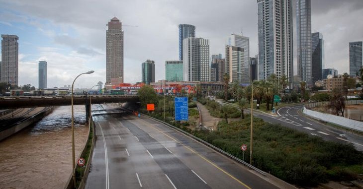 שטפונות תל אביב הצפות איילון - חיצונית פלאש 90