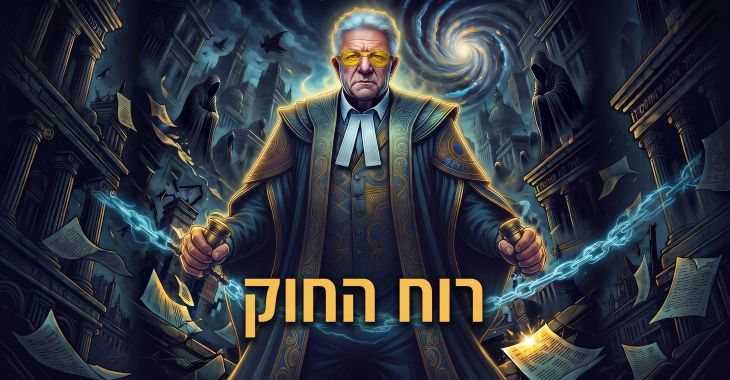 ספר חדש אביגדור פלדמן רוח החוק AI חיצונית