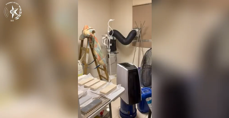 מעבדת "דוקטור" בדירה בראשון לציון: השוכר נעצר ו-140 ק"ג נתפסו