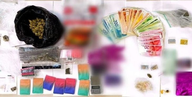 סמים חשודה קריות יל"פ כרמל חיצונית