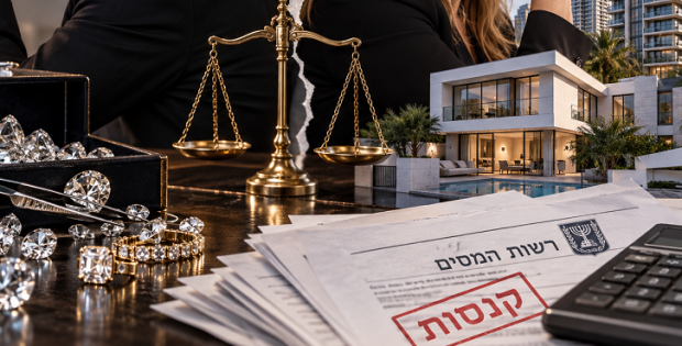 ההקלטות וחוב המס שתפח למיליונים: הגירושים היקרים של סוחר היהלומים