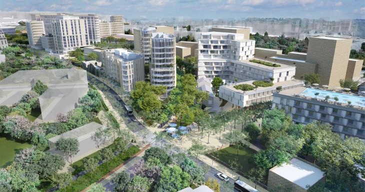 הדמייה פרויקט התחנה הראשונה ירושלים - חיצונית 